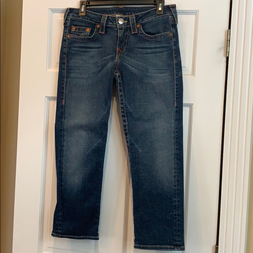True Religion jean capris.Size 30.Great condition